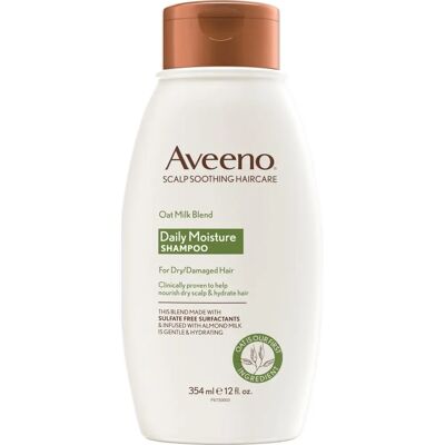 Aveeno - Oat Milk Blend Shampoo - Scalp Soothing - Daily Moisture - Shampoo Aveeno - Oat Milk Blend Shampoo - Scalp Soothing - Daily Moisture - Shampoo