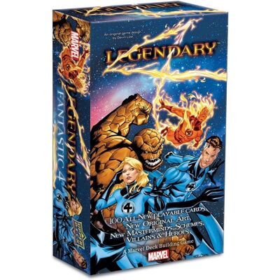 Upper Deck Marvel Légendaire Quatre Fantastiques Jeu de Société - Jeu de Société - Publicité Upper Deck Marvel Légendaire Quatre Fantastiques Jeu de Société - Jeu de Société - Publicité
