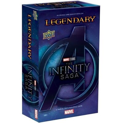 Upper Deck Legendary The Infinity Saga - Pack d'extension pour le jeu de construction de decks Marvel - Publicité Upper Deck Legendary The Infinity Saga - Pack d'extension pour le jeu de construction de decks Marvel - Publicité