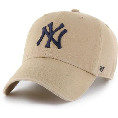 47 Brand 47 Relaxed Fit Cap - MLB New York Yankees khaki 47 Brand 47 Relaxed Fit Cap - MLB New York Yankees khaki