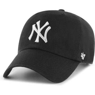 47 Brand New York Yankees '47 Clean Up - svart 47 Brand New York Yankees '47 Clean Up - svart
