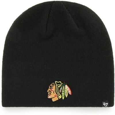 Čepice 47 Brand Chicago Blackhawks - Zimní NHL Čepice 47 Brand Chicago Blackhawks - Zimní NHL