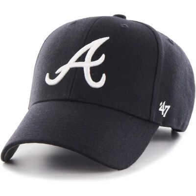 Casquette MVP Braves Marine de 47 Brand - Réglable - MLB - Publicité Casquette MVP Braves Marine de 47 Brand - Réglable - MLB - Publicité