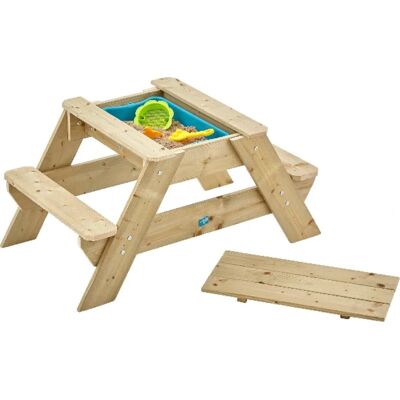 TP Toys Joy FSC Wooden Picnic Table with Sandbox for 2 Children TP Toys Joy FSC Wooden Picnic Table with Sandbox for 2 Children
