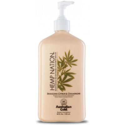 Australian Gold - Hemp Nation Sparkling Citrus & Champagne Bräunungsverlängernde Körperlotion - 535 ml Australian Gold - Hemp Nation Sparkling Citrus & Champagne Bräunungsverlängernde Körperlotion - 535 ml