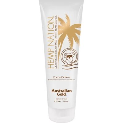Australian Gold Hemp Nation Cocoa Dreams Duschgel - Feuchtigkeit & Vegan Australian Gold Hemp Nation Cocoa Dreams Duschgel - Feuchtigkeit & Vegan