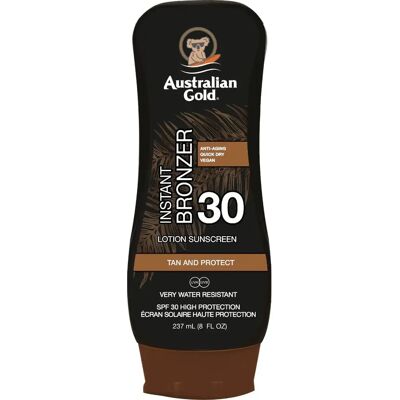 Loțiune Solarie Australian Gold cu Bronzant SPF 30 - Loțiune Solarie Loțiune Solarie Australian Gold cu Bronzant SPF 30 - Loțiune Solarie