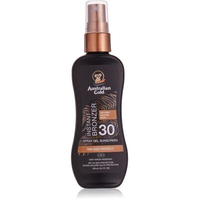 Australian Gold krem przeciwsłoneczny SPF 30 w sprayu - Ochrona przed słońcem twarzy i ciała Australian Gold krem przeciwsłoneczny SPF 30 w sprayu - Ochrona przed słońcem twarzy i ciała