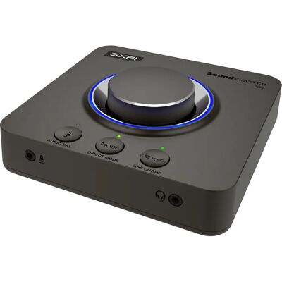 Tarjeta de sonido USB Sound Blaster X4 7.1 Surround Creative Labs Tarjeta de sonido USB Sound Blaster X4 7.1 Surround Creative Labs