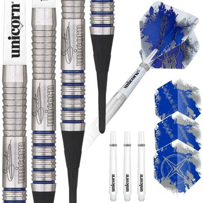 Unicorn Silver Star Gary Anderson Soft Darts - 17g & 19g - Darts Unicorn Silver Star Gary Anderson Soft Darts - 17g & 19g - Darts