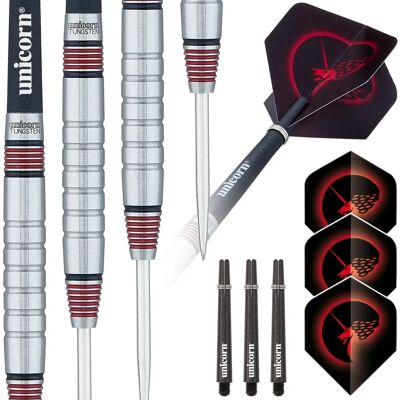 Unicorn Core Plus Tungsten Style 3 Silber Darts - Darts Unicorn Core Plus Tungsten Style 3 Silber Darts - Darts