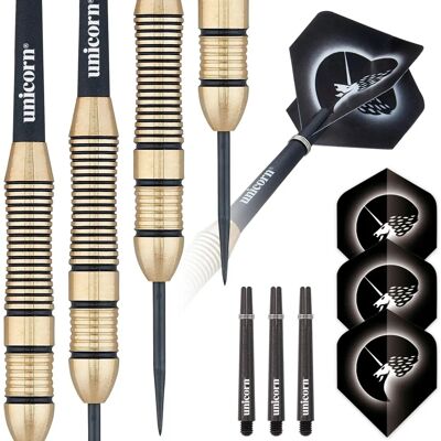Unicorn Core Plus Brass Steel Darts - Darts for Adults Unicorn Core Plus Brass Steel Darts - Darts for Adults