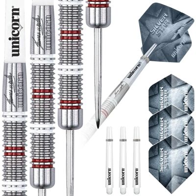 Unicorn James Wade Steel Darts - Hochwertiger Wolfram - 22g-28g - Unisex Unicorn James Wade Steel Darts - Hochwertiger Wolfram - 22g-28g - Unisex