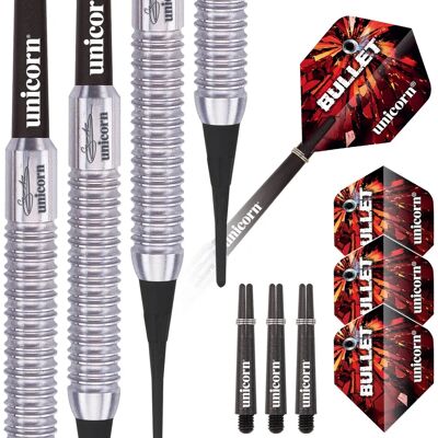 Dardi in acciaio inox Unicorn Gary Anderson - 16g - Argento Dardi in acciaio inox Unicorn Gary Anderson - 16g - Argento