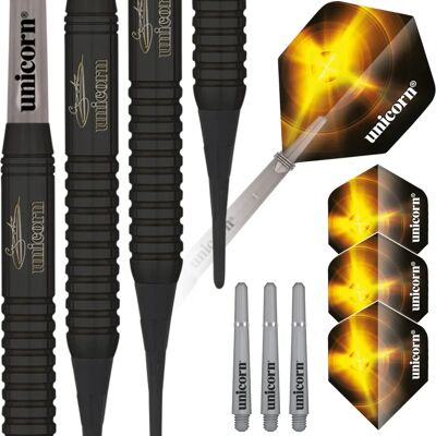 Unicorn Schwarzes Messing Gary Anderson Soft Darts - Darts Unicorn Schwarzes Messing Gary Anderson Soft Darts - Darts