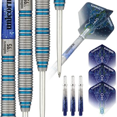 Unicorn T95 Core Wolfram 95% Steeldarts - Blau - Dart Unicorn T95 Core Wolfram 95% Steeldarts - Blau - Dart