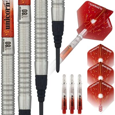 Unicorn Darts S/T Striker Tungsten 80% Softip 19 g - Darts - Publicité Unicorn Darts S/T Striker Tungsten 80% Softip 19 g - Darts - Publicité