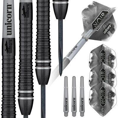 Unicorn - Noir Phase 6 - 23 g - Titane Noir - Darts - Publicité Unicorn - Noir Phase 6 - 23 g - Titane Noir - Darts - Publicité