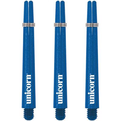Unicorn Short Stem Blue Dart Shaft - Flight Locking Ring, 3-Gripper Unicorn Short Stem Blue Dart Shaft - Flight Locking Ring, 3-Gripper