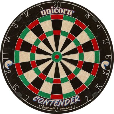 Unicorn Contender Dartboard - Double & Tripel Larger - Bristle Board Unicorn Contender Dartboard - Double & Tripel Larger - Bristle Board