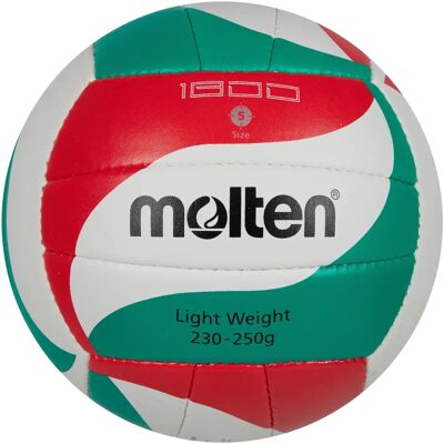 Molten V5M1800-L Junior Synthetic Leather Volleyball - Volleyball Molten V5M1800-L Junior Synthetic Leather Volleyball - Volleyball