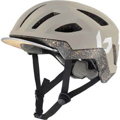 Bolle Eco React Beige Fietshelm - Impactabsorberende EPS Bolle Eco React Beige Fietshelm - Impactabsorberende EPS