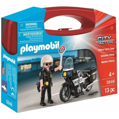 Playmobil Police Carry Case - toy Playmobil Police Carry Case - toy