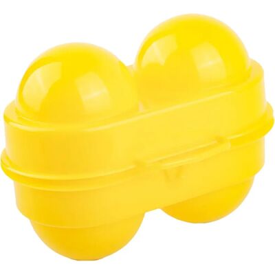 Coghlans Egg Holder - Kompakt transportlåda Gul 2 Ägg Coghlans Egg Holder - Kompakt transportlåda Gul 2 Ägg