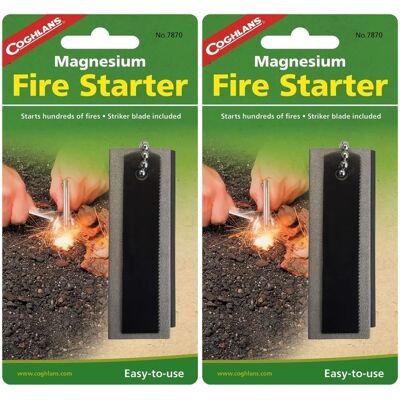 Coghlans Magnesium Vuurstarter - Kampeer Overlevingshulpmiddel Coghlans Magnesium Vuurstarter - Kampeer Overlevingshulpmiddel