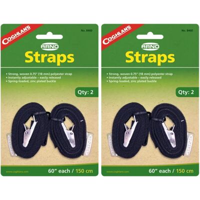 Coghlans Arno Remmar - Justerbar 2-Pack för Camping & Utomhus Coghlans Arno Remmar - Justerbar 2-Pack för Camping & Utomhus