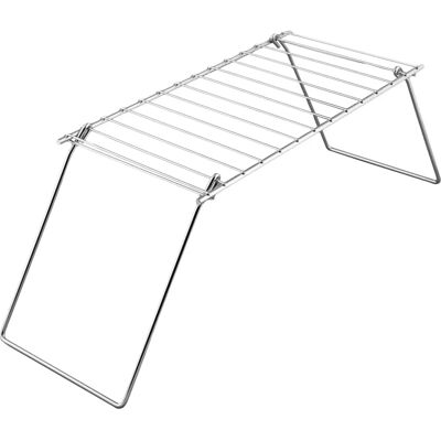 Coghlans Pack Grill - Klappbarer Chrome Stahl Grill Coghlans Pack Grill - Klappbarer Chrome Stahl Grill