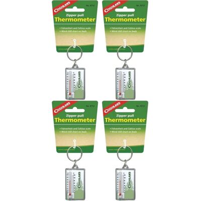 Porte-clés Thermomètre à Glissière Coghlans - Aide Camping de Survie - Publicité Porte-clés Thermomètre à Glissière Coghlans - Aide Camping de Survie - Publicité