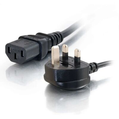 C2G 88513 Strömkabel - Storbritannien, IEC C13, 2m C2G 88513 Strömkabel - Storbritannien, IEC C13, 2m