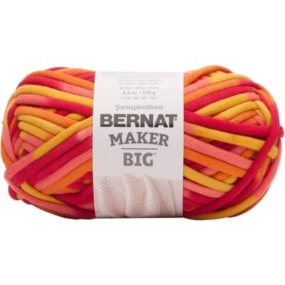 Bernat Maker Big - Misto cotone-nailon - Sonnenaufgang Varg - Filato Bernat Maker Big - Misto cotone-nailon - Sonnenaufgang Varg - Filato