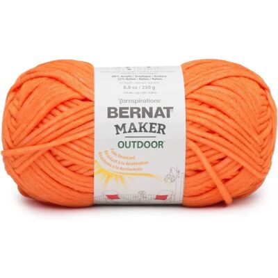 Bernat Maker Outdoor Solids - Nylon Acrylic Yarn for Outdoor Use Bernat Maker Outdoor Solids - Nylon Acrylic Yarn for Outdoor Use