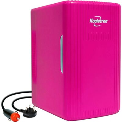Koolatron - 6L Mini Fridge - Pink - Portable - Mini Fridge Koolatron - 6L Mini Fridge - Pink - Portable - Mini Fridge