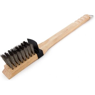 Broil King Edelstahl-Reinigungsbürste mit Holzschaber - Grillzubehör Broil King Edelstahl-Reinigungsbürste mit Holzschaber - Grillzubehör