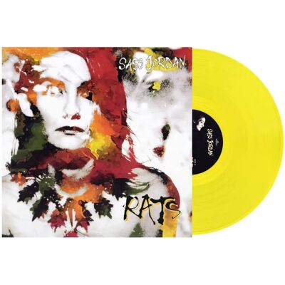 Sass Jordan - Rats - Pomarańczowy marmur winyl - Vinyl LP Sass Jordan - Rats - Pomarańczowy marmur winyl - Vinyl LP