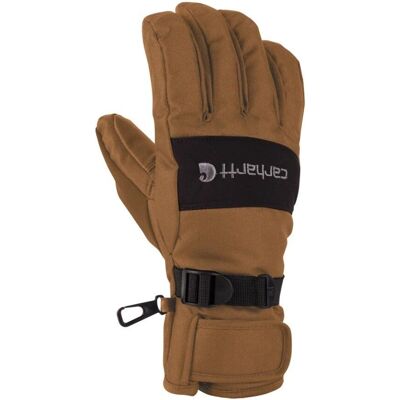 Carhartt - W.B. Waterproof Windproof Insulated Glove - Brown/B - Work Glove Carhartt - W.B. Waterproof Windproof Insulated Glove - Brown/B - Work Glove