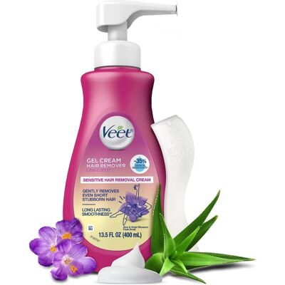 Veet Hair Removal Gel Cream Sensitive (400ml) Veet Hair Removal Gel Cream Sensitive (400ml)