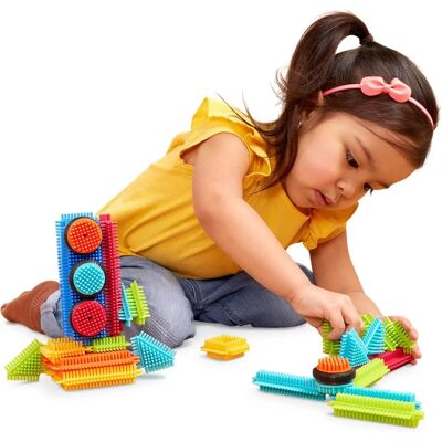 Bristle Blocks Grundläggande Byggsats - 36 Delar - Flerfärgad Bristle Blocks Grundläggande Byggsats - 36 Delar - Flerfärgad