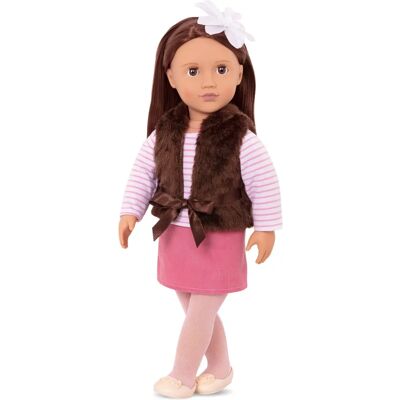 Lalka Sienna Our Generation 46 cm - Ruchome Ramiona i Poważne Lalka Sienna Our Generation 46 cm - Ruchome Ramiona i Poważne