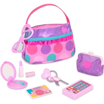 Battat - Play Circle - Set de bolso de princesa - Juego de maquillaje y belleza - Accesorios de vestir Battat - Play Circle - Set de bolso de princesa - Juego de maquillaje y belleza - Accesorios de vestir