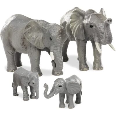 Battat - Terra Afrikanska Elefantfamiljen - Miniatyr - Djur - Leksaker Battat - Terra Afrikanska Elefantfamiljen - Miniatyr - Djur - Leksaker