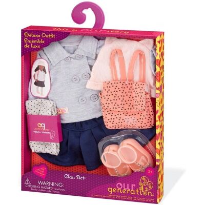 Poupée Our Generation BD30277Z - Tenue pour le premier jour d'école - Publicité Poupée Our Generation BD30277Z - Tenue pour le premier jour d'école - Publicité