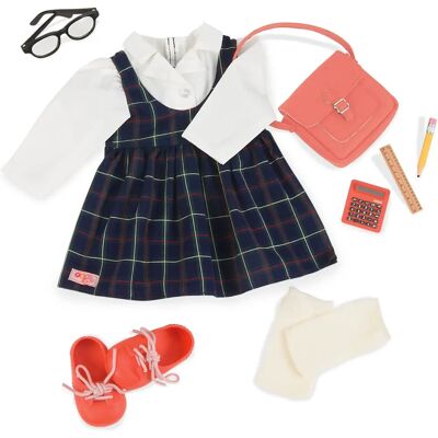 Nossa Geração School Uniform Set - Realistic Doll Clothing for Kids Nossa Geração School Uniform Set - Realistic Doll Clothing for Kids