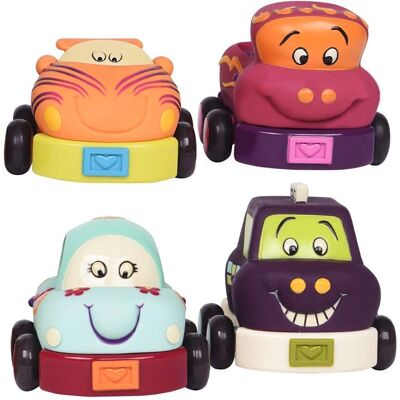 Ensemble de Voitures Douces Wheeee-Is - Multicolore - Jouets de Voiture - Publicité Ensemble de Voitures Douces Wheeee-Is - Multicolore - Jouets de Voiture - Publicité