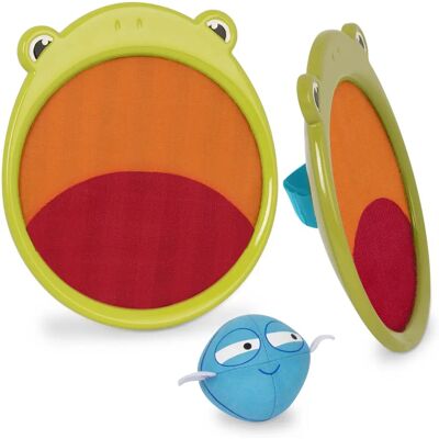 B. Frankie der Frosch - Klettball-Fangspiel B. Frankie der Frosch - Klettball-Fangspiel