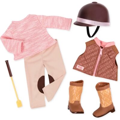 Our Generation Deluxe Outfit Riding In Style - Doll Our Generation Deluxe Outfit Riding In Style - Doll