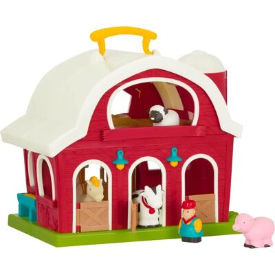 Set Fattoria Rosso Grande di Battat - Giocattoli di Fattoria per Bambini 18m+ Set Fattoria Rosso Grande di Battat - Giocattoli di Fattoria per Bambini 18m+